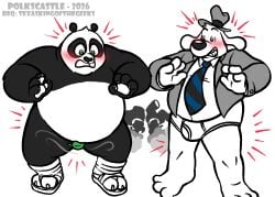 anthro assisted_exposure briefs canid canine canis clothing clothing_theft convenient_censorship domestic_dog dreamworks duo embarrassed embarrassed_male footwear footwear_only genitals haplorhine hi_res humiliation kung_fu_panda male male_only mammal master_po_ping micropenis monkey mostly_nude nude_male pantsed_male pantsing penis penis_humiliation polkscastle primate sam_and_max samuel_dog shoes shoes_only small_penis small_penis_humiliation stealing texaskingofthegeeks tighty_whities underwear white_briefs white_clothing white_underwear
