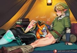 link from the legend of zelda by tillian