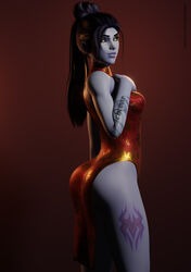 widowmaker from overwatch by mavixtious