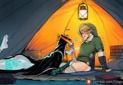 link from the legend of zelda by tillian