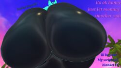 affectionate big_thighs deltarune glowing huge_ass mommy_kink smothering smothering_ass sunset talking_to_viewer tasque_manager_(cryptiacurves) tasque_manager_(deltarune) vrchat