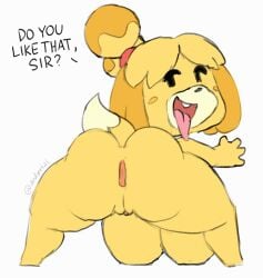 isabelle (animal crossing) from animal crossing by andyxtal