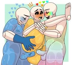 anal anal_sex anus ass blue_blush blue_body blue_clothing blue_ectobody blue_gloves blue_handwear blue_penis blush bodily_fluids bone butt_grab clothing dating double_penetration dream_sans dreamtale drooling ectobody ectoplasm femboy genitals gloves group group_sex hand_on_butt handwear humanoid ink ink_sans love male male/male multicolored_body multicolored_penis muscular muscular_male penetration penis polyamory polycule rainbow_body rainbow_ectobody rainbow_penis romantic romantic_couple romantic_polycule romantic_sex saliva sans sans_(dreamtale) sans_(underswap) sans_(undertale) sex skeleton slim threesome throuple tongue trio underswap undertale undertale_(series) vaginal_penetration vulva wouldn't_mind wouldntmind19 yellow_anus yellow_blush yellow_body yellow_ectobody yellow_eyes yellow_tongue yellow_vulva