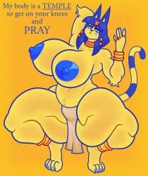 ankha from animal crossing by dapper little arts