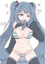 hatsune miku from vocaloid
