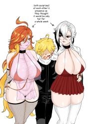 1boy 2girls 5_fingers aether_(genshin_impact) age_difference arlecchino_(genshin_impact) arm_behind arm_behind_another's_back arm_behind_back arms arms_behind arms_behind_back arrow arrow_(symbol) arrow_sign arrows ass_grab ass_grab_(another) ass_grabbed ass_grabbing background big_breasts bigger_female bigger_sub bigger_than_head bigger_than_her_head black-eyed_female black-haired_female black_clothes black_clothing black_eyes black_eyes_female black_hair black_hair_female blonde-haired_male blonde_hair blonde_hair_male blonde_male boobs_bigger_than_head boobs_out bottomless bottomless_female bottomless_human breasts breasts_bigger_than_head breasts_out butt_grab clothed clothed_female clothed_female_clothed_male clothed_male clothed_male_clothed_female clothed_male_partially_nude_female clothes clothing collar collared color colored dominant dominant_male dominated_female domination drawing english english_commentary english_language english_subtitles english_text eyeless eyeless_character eyeless_dude eyeless_face eyeless_male eyes eyes_open female female/female/male female_dominated female_human females femsub ffm ffm_threesome fingers fingers_on_ass fingers_on_butt fully_clothed fully_clothed_female fully_clothed_male functionally_naked functionally_nude functionally_nude_female genitalia genshin_impact grabbing grabbing_another's_ass grabbing_another's_butt grabbing_another's_hip grabbing_ass grabbing_butt grabbing_from_behind grabbing_hip hair hand_on_another's_ass hand_on_another's_butt hand_on_another's_hip hand_on_ass hand_on_butt hand_on_hip hands height_difference hip_grab holding holding_another's_ass holding_another's_butt holding_another's_hip holding_ass holding_butt holding_hip hoyoverse huge_boobs huge_breasts human human_female kiss_mark kiss_mark_on_face kiss_marks large_boobs large_breasts large_tits larger_female larger_female_smaller_male larger_sub larger_sub_smaller_dom leash leash_and_collar leashed leashed_collar leashed_female legs legwear light-skinned_female light-skinned_male light_skin lipstick lipstick_mark lipstick_mark_on_face lipstick_mark_on_hand lipstick_on_face lipstick_on_hand long-haired_female long_hair long_hair_female long_haired looking_at_another looking_at_each_other male male/female/female male_dom male_dominating male_dominating_female male_domination maledom maledom/femsub massive_boobs massive_breasts massive_tits mature mature_body mature_female mature_figure mature_woman mavuika_(genshin_impact) mihoyo multicolored_hair multiple_females multiple_girls nwoidn older_female older_female_and_younger_male older_sub older_sub_younger_dom open_eyes orange-haired_female orange_hair orange_hair_female pale-skinned_female pale-skinned_male pale_skin partially_clothed partially_clothed_female partially_clothed_human partially_naked partially_naked_female partially_nude partially_nude_female pupils pussy red-eyed_female red-haired_female red_eyes red_eyes_female red_hair red_hair_female red_head red_pupils redhead_female redhead_hair redheaded_female short-haired_male short_hair short_hair_male shorter_male shorter_male/taller_female skirt smaller_dom smaller_dom_larger_sub smaller_male smaller_male_larger_female standing submission submissive submissive_female submissive_human sun-shaped_pupils surprised symbol symbol-shaped_eyes symbol-shaped_pupil symbol-shaped_pupils symbol_in_eye symbol_in_eyes symbol_shaped_pupils text thick thick_thighs thighs threesome tits_bigger_than_head tits_out trio two-tone_hair two_tone_hair unique_eyes vagina very_long-haired_female very_long_hair very_long_hair_female white-haired_female white_background white_hair white_hair_female x-shaped x-shaped_pupils younger_dom younger_dom_older_sub younger_male