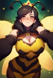 1girls ai_generated bee bee_humanoid big_ass big_breasts big_thighs breasts breasts_bigger_than_head curvaceous curvy curvy_figure digital_media_(artwork) enormous_breasts female female_only gigantic_breasts hips hourglass_figure huge_ass huge_breasts huge_thighs hyper_breasts insect_girl insect_humanoid insects jay_aury large_ass large_breasts large_thighs legs light-skinned_female light_skin massive_breasts mature mature_female slim_waist thick thick_hips thick_legs thick_thighs thighs voluptuous waist wide_hips wide_thighs