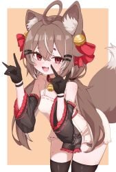 mocha-tan (character) from indie virtual youtuber