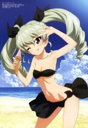 anchovy (girls und panzer) from girls und panzer by yoshida kousuke