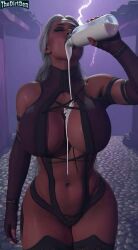 1girls 3d ai_generated ass big_ass big_breasts big_thighs black_hair breasts bust busty chest cream creamed cum curvaceous curvy curvy_figure edenian female female_only hips hourglass_figure huge_ass huge_breasts huge_thighs large_ass large_breasts large_thighs light-skinned_female light_skin mature mature_female midway mileena_(cosplay) mortal_kombat mortal_kombat_11 multicolored_hair netherrealm_studios queen royalty sindel sindel_(mk11) slim_waist sound tagme thedirtden thick thick_hips thick_legs thick_thighs thighs video voluptuous waist white_hair wide_hips wide_thighs