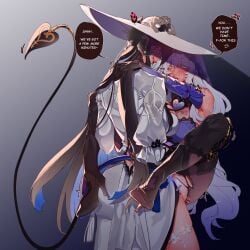 black swan (honkai: star rail) from honkai (series) by belazarts