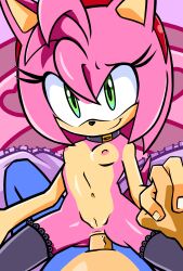 amy rose from sega by randomguy999