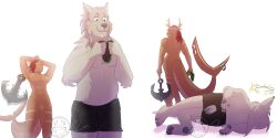 after_hitting aftermath bobcat breasts comedy comic commission feline female funny furry humor male milf nonsexual nsfw panties pussy riley_morningstar shark shitpost
