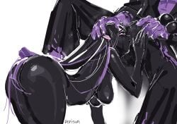 2026 artist_name ass bdsm_outfit begging begging_for_more begging_for_penis big_butt black_bodysuit black_hair black_outfit blue_eyes bodysuit bondage breasts breath bulge discipline dominant dominant_humanoid dominant_male dota_2 feet female_focus foot_on_butt hand_on_head hanging_breasts headpat japanese_clothing kimono latex latex_bodysuit latex_clothing long_hair masculine_male mask masked_female master master/slave medium_breasts muscular_male pink_skin pointy_ears popisya purple_hair purple_skin self_upload slave steam steaming_body steamy_breath stepped_on submissive submissive_female submissive_humanoid templar_assassin torn_clothing two_tone_hair void_spirit_(inai) white_background