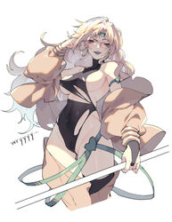 1girls blonde_hair breasts curvy dio_brando female female_dio humanoid jojo's_bizarre_adventure large_breasts light-skinned_female light_skin looking_at_viewer qing_dong rule_63 sideboob solo stardust_crusaders thick_thighs torn_clothes underboob vampire villainess wide_hips