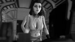 3d animated ass big_breasts bioshock bioshock_infinite black_and_white breasts bubble_butt butt cleavage cleavage_cutout clothed clothed_female clothed_female_nude_male elizabeth_comstock eyelashes eyeliner female female_focus from_behind from_behind_position garter_belt huge_breasts large_breasts makeup male male_pov mascara mp4 nail_polish no_sound nude nude_male penetration penis pov rastafariansfm sex shirt standing standing_sex tagme vaginal vaginal_penetration vaginal_sex video