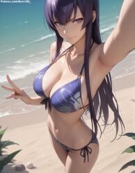 1girls 2d ai_generated areolae armpit bare_arms big_breasts bikini bikini_bottom bikini_top breasts chest curvy curvy_figure cute cute_face dark_hair detailed eyelashes eyeshadow female female_only fit fit_female focus hair high_quality highschool_of_the_dead large_breasts legs light-skinned_female light_skin lips lipstick long_hair looking_at_viewer makeup mascara nero100 outdoors outside pale-skinned_female pale_skin posing purple_eyes purple_hair saeko_busujima sagging_breasts seductive seductive_look stable_diffusion straight_hair swimsuit swimwear tagme thighs thin_waist