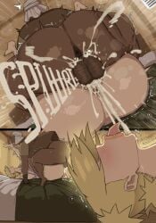 blonde_female blonde_hair blue_eyes breasts commentary curvaceous curvy_figure cyberboi english_text exibitionism hand_on_hip hips huge_ass huge_breasts inminent_sex naruto naruto_(classic) naruto_(series) pov pov_eye_contact pubes pubic_hair pubic_hair_peek pubic_stubble pubic_tuft sex spiked_hair sweatdrop sweaty_body temari thick thick_thighs thighs unaware unaware_exhibitionist underwear underwear_only venus_body voluptuous voluptuous_female wide_hips