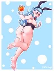 bulma from dragon ball by lewdsaiga