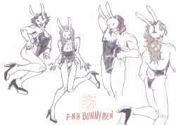 bunnymasks (fear and hunger) from fear and hunger by humiko jin