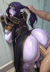 1female 1girls 2d 2d_(artwork) ai ai_art ai_assisted ai_generated ass biceps big_ass big_breasts big_butt big_thighs biped black_hair black_sclera blizzard_entertainment blue_eyes bolt_on_tits breast_implants breasts enhanced_breasts fake_breasts female female_focus female_only hotdonutsai hourglass_figure huge_ass huge_breasts huge_butt human humanoid large_ass large_breasts light-skinned_female light_skin long_hair pink_eyes purple_body purple_skin silicone silicone_implants stable_diffusion straight thick_thighs thighhighs thighs voluptuous voluptuous_female world_of_warcraft xal'atath