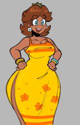 princess daisy from mario (series) by jamcassette