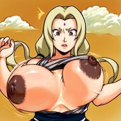tsunade from naruto by gvukub