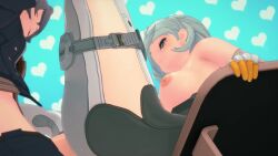 1boy 1girls 3d animated big_ass big_breasts blue_hair bouncing_breasts breasts female giddora holding jiggling_breasts koikatsu large_breasts longer_than_30_seconds male male_penetrating missionary_position pants_down pussy seed_(zenless_zone_zero) sex sound uncensored vaginal_penetration video wise_(zenless_zone_zero) zenless_zone_zero