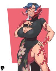 au ra from final fantasy by peculiart