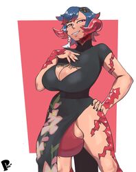 au ra from final fantasy by peculiart