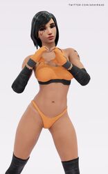 3d ashira3d dark-skinned_female dark_skin female overwatch pharah render