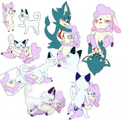 1boy 2girls alolan_persian alternate_color bisexual blood bodily_fluids bovid breasts caprine charmandrigo_(character) digital_media_(artwork) domestic_cat dragon duo erection feline felis female feral fur furry half-closed_eyes hi_res lesbian male mammal nintendo open_mouth original_character penetration penis persian_(pokémon) pokémon_(species) pokemon pokemon_rgby sex sheep simple_background straight tribaldragon video_games yuri