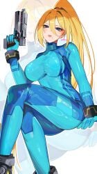samus aran from metroid by yasaikakiage