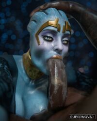 asari from mass effect by supernovax