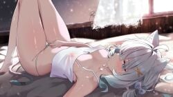 mint fantome from indie virtual youtuber by syxh