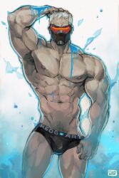 soldier 76 from blizzard entertainment by redgart