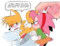 amy rose from sega by muttgirl