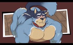 bandit heeler from bluey (series) by furzenart