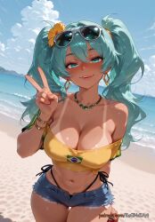brazilian miku from patreon by rognezart