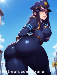 caitlyn (league of legends) from arcane by ezuna