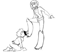 Izuku Midoriya (Hero Outfit) Rule 34 Image