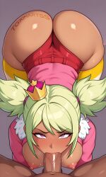 ai_generated ass big_breasts big_nipples blowjob blowjob_face blowjob_only blowjob_pov brawl_stars breasts dark-skinned_female dark_skin female gigantic_ass gigantic_breasts gigantic_nipples green_hair mandy_(brawl_stars) nipples nude nude_female perfect_ass perfect_body perfect_boobs perfect_legs pink_eyes pink_nipples pose puffy_nipples sexy sexy_body sexy_clothing sexy_dress sexy_female short_hair