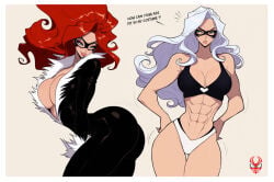 black cat (marvel) from marvel by spideyjosh-art