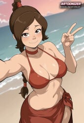 ty lee from avatar legends by artoonizer