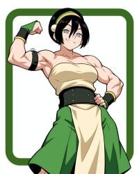 toph bei fong from avatar the last airbender by stabletomboy