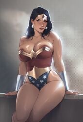 1girls ai_generated amazon big_ass big_breasts big_thighs breasts curvaceous curvy curvy_figure dc dc_comics demigod demigoddess diana_of_themyscira diana_prince digital_media_(artwork) female hips hourglass_figure huge_ass huge_breasts huge_thighs justice_league large_ass large_breasts large_thighs legs light-skinned_female light_skin mature mature_female phophopho slim_waist themysciran thick thick_hips thick_legs thick_thighs thighs voluptuous waist wide_hips wide_thighs wonder_woman wonder_woman_(series)
