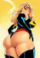 captain marvel from avengers by phophopho