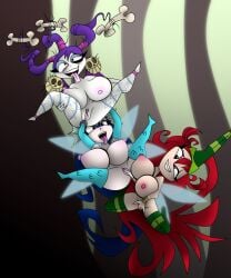 annetta_fish_(rayman) betilla_(rayman) fisting_ass fisting_partner fisting_pussy nymph_(rayman) rayman_(series) swinbop voodoo_mama_(rayman)