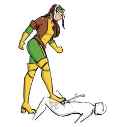 rogue (x-men) from marvel by celera prime
