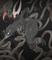 1girls arthropod arthropod_humanoid bbo big_breasts black_background black_body black_skin blush bound breast_sucking breasts double_penetration female female/ambiguous female_focus greyroot heart heart-shaped_pupils helpless hollow_knight hollow_knight:_silksong hollow_knight_(franchise) hornet_(hollow_knight) huge_breasts insect insect_girl insect_humanoid insects lactating lactation large_breasts long_tongue milk milking milking_tentacles nipple_suck nsfw_bbo nude nude_female penetration restrained restrained_arms restrained_by_tentacles restrained_legs sex silksong sucking_nipples team_cherry tentacle tentacle_in_ass tentacle_in_pussy tentacle_on_female tentacle_penetration tentacle_sex tentacle_sucking_breasts tentacles tentacles_around_arms tentacles_around_legs vaginal_penetration